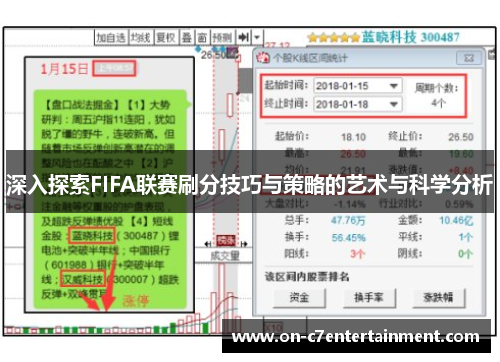 深入探索FIFA联赛刷分技巧与策略的艺术与科学分析