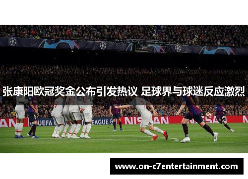 张康阳欧冠奖金公布引发热议 足球界与球迷反应激烈
