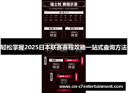 轻松掌握2025日本联赛赛程攻略一站式查询方法