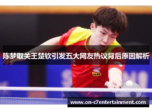 陈梦取关王楚钦引发五大网友热议背后原因解析